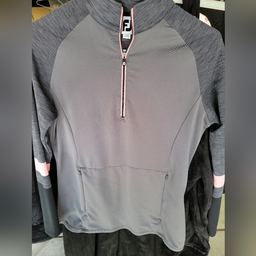 Footjoy 3/4 zip golf shirt